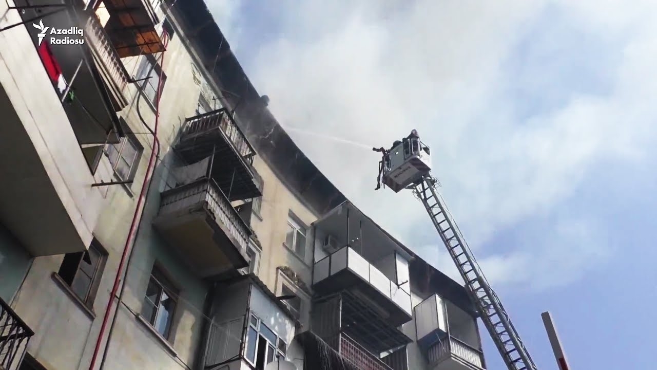 Bakıda sakinlər səhəri qorxu ilə açdı - 70 nəfər xilas edildi