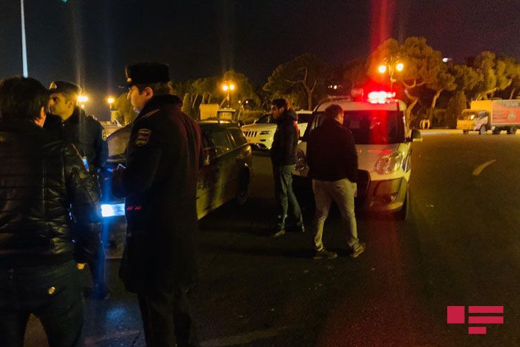 Bakıda gərgin gecə: Polis hərəkətə keçdi +VİDEO