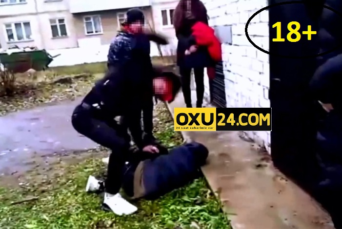 Şok video yayıldı: Məktəblini gizlin yerə aparıb iyrənc hərəkət etdilər , qızlar da telefona çəkdi