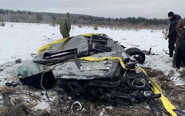 “Gelandwagen”ini helikopterdən aşağı buraxdı +VİDEO
