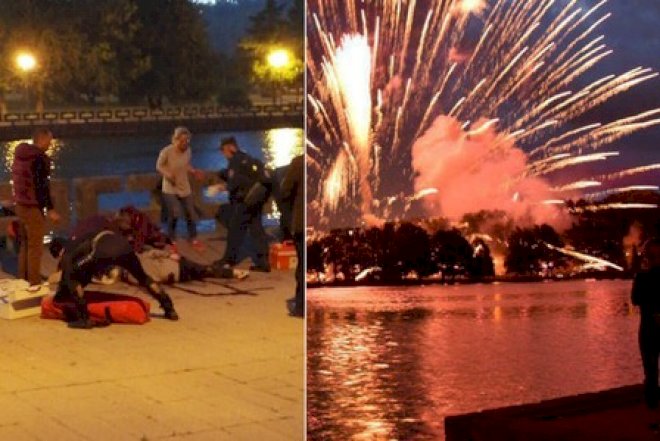 Azərbaycanda  bayram gecəsi baş  vermiş dəhşətli hadisənin  VIDEOSU YAYILDI
