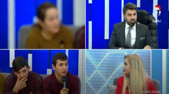 Qoşulub qaçan qudalardan biri canlı efirə gəldi: \\\"Qoşulub qaçmamışam...\\\"