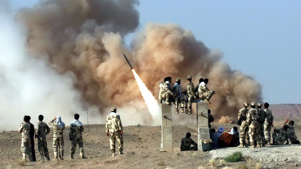 İrandan böyük əməliyyat - ABŞ bazalarını bombaladı - VİDEO