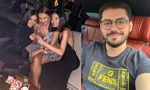 Azərbaycanlı xanım məşhur gecə klubunda — Əldə bir qədər şərab, transparan geyim...