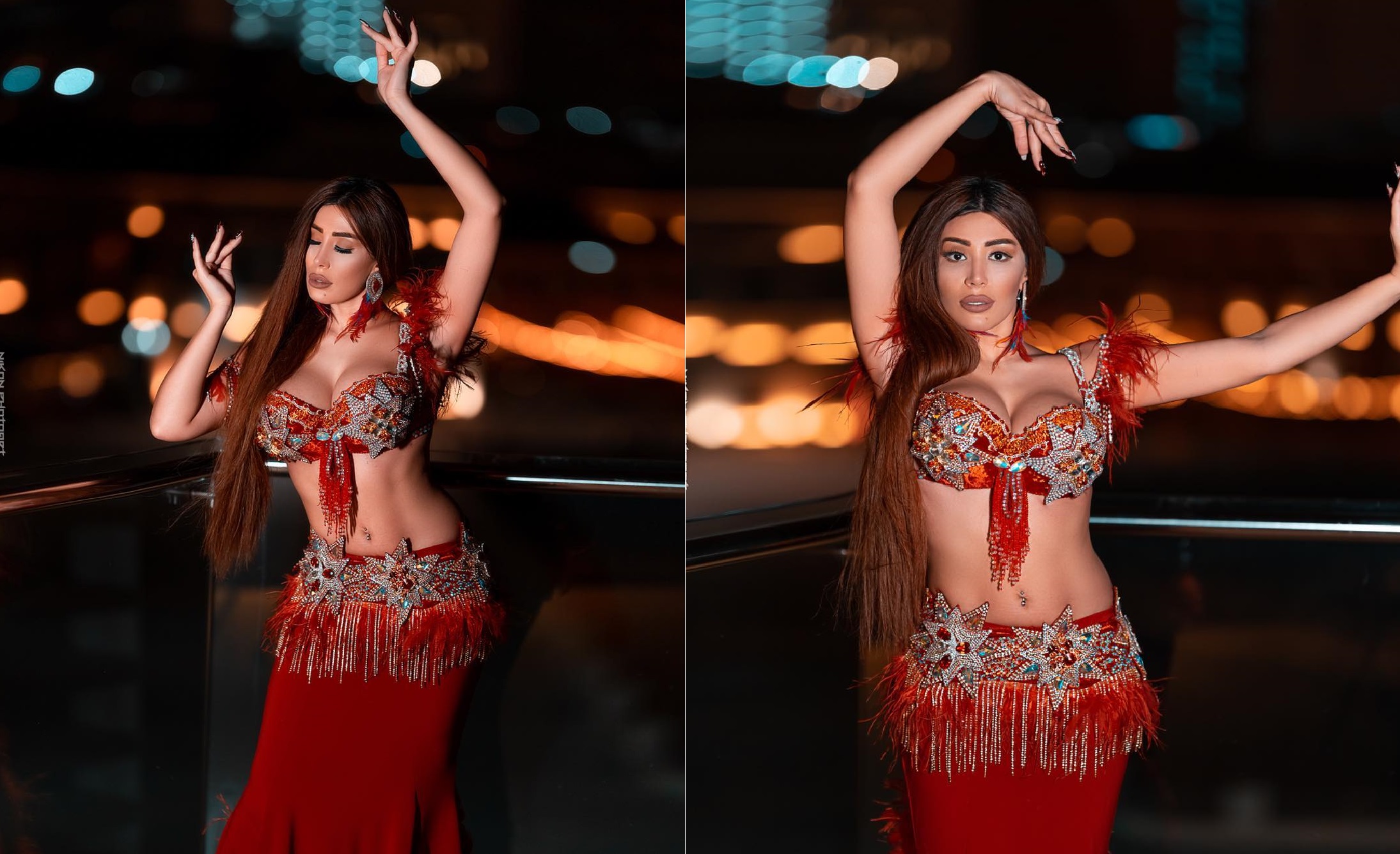 Bakıda toyda maraqlı anlar: Rəqqasə davulun üstünə çıxdı +VİDEO