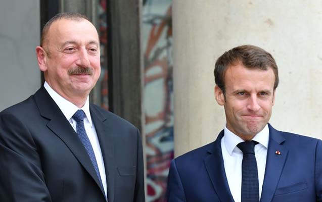 Makron Əliyevə zəng etdi - Qarabağ müzakirəsi