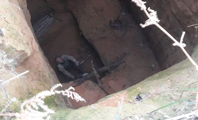 İtkin düşən şəxs 12 metrlik quyudan tapıldı + FOTO