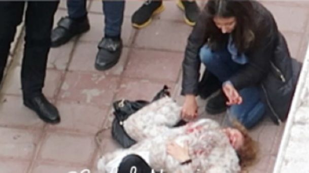 Bakıda qadın küçədə qan içində qaldı... — Polis dərhal həbs etdi / VİDEO