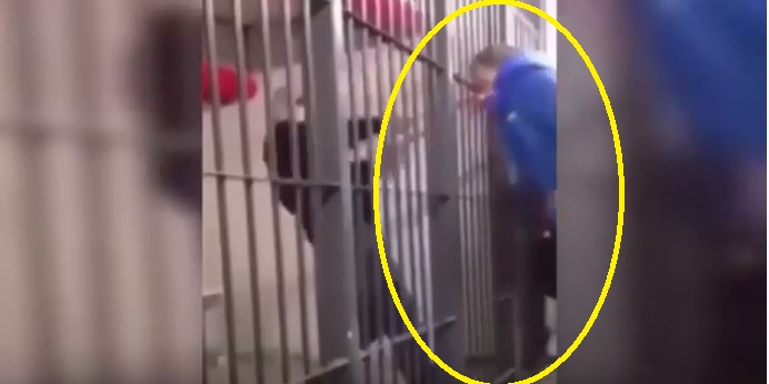 Həbsxanadan şok görüntü: Məhbus vəkili ölümcül etdi