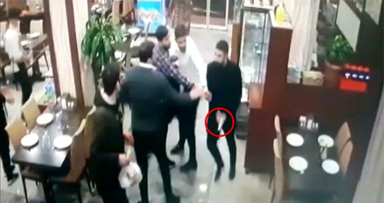 Azərbaycanlı qız başqa oğlanla tutuldu - Restoranda qan düşdü +ANBAAN VİDEO