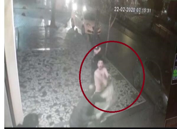 Çılpaq kişidən şəhərin  ortasında qadına qarşı əxlaqsızlıq: ANBAAN VİDEO