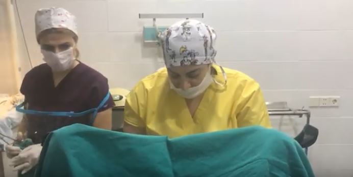 Bakıda məşhur klinikada qadının  videosun yaydılar