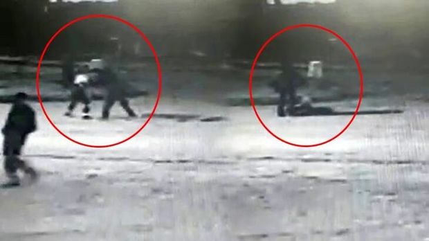 Şəhərin mərkəzində qadınlara qarşı əxlaqsızlıq kameraya düşdü