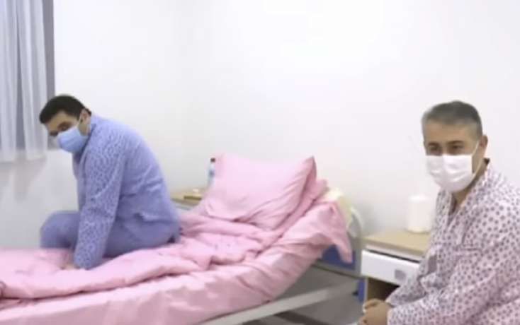 Azərbaycanda koronovirusa yoluxanların görüntüləri yayıldı - VİDEO