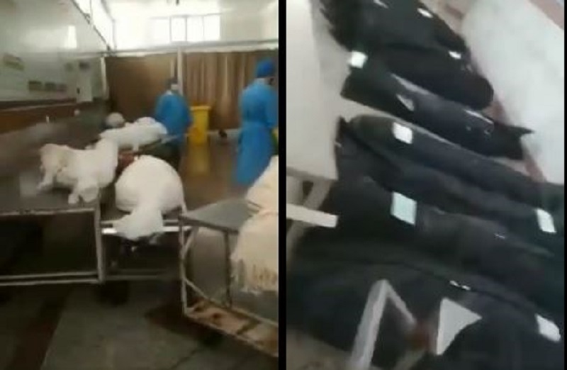 İrandan ŞOK video yayıldı: Koronovirusdan ölən adamlar harada gizlədilib? - 18+VİDEO