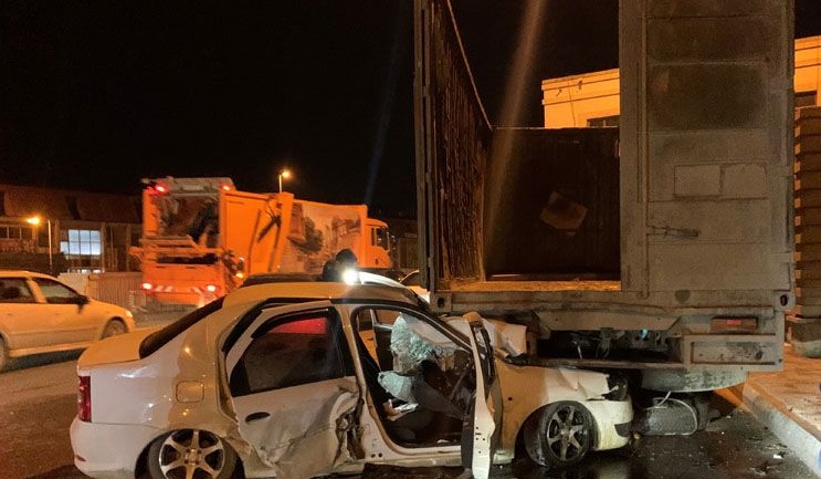 Bakıda dəhşətli qəzanın qorxunc videosu yayıldı