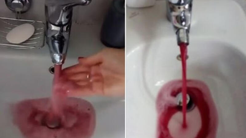 Kranı açdı - GÖRDÜKLƏRİNƏ İNANMADI - VİDEO