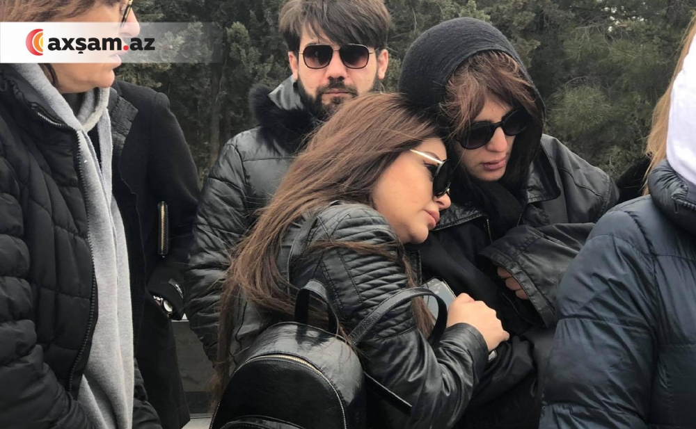 Rafael Dadaşovun dəfnində dəhşətli anlar: Qızı qışqırıb fəryad qopardı +VİDEO