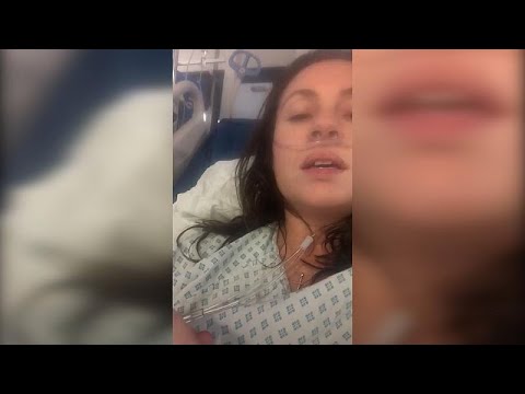 Koronovirusa yoluxmuş qadının tükürpədici videosu yayıldı