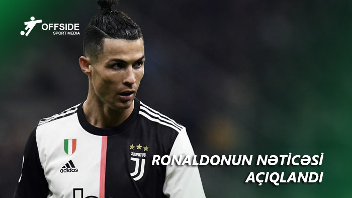 Ronaldonun koronavirus testinin nəticəsi açıqlandı - Son dəqiqə