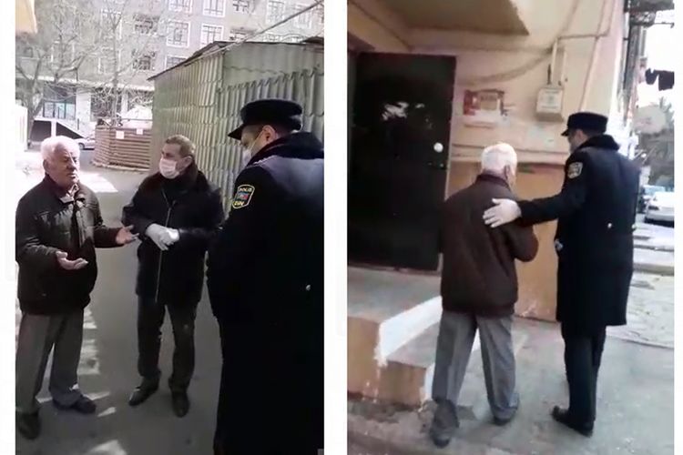 Bakıda ŞOK anlar: Xalq Artisti polisi aldatdı,yaşını az dedi + VIDEO