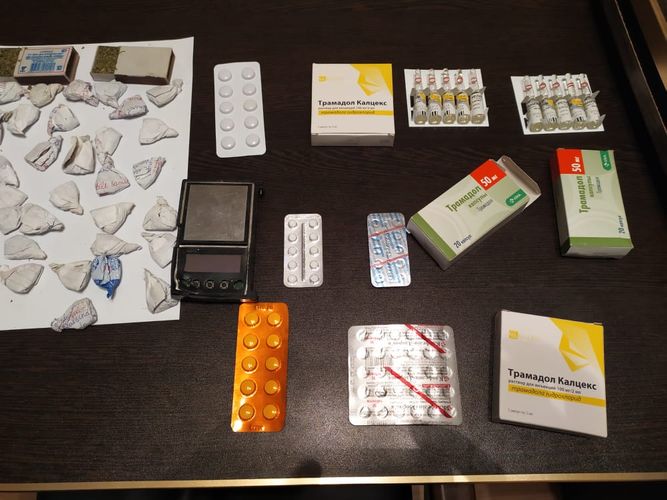 Ağcabədidə narkotacir saxlanılıb - FOTO