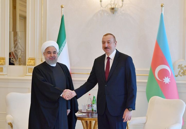 Prezident İlham Əliyevlə Həsən Ruhani arasında telefon danışığı olub