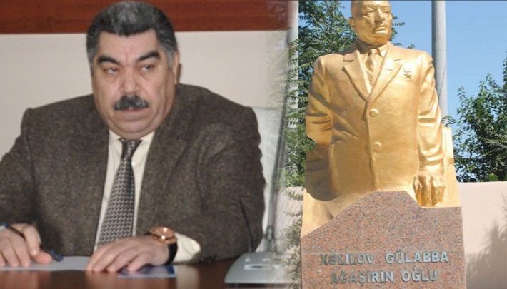 Atasına qızıldan heykəl qoyduran icra başçısı KİMDİR?