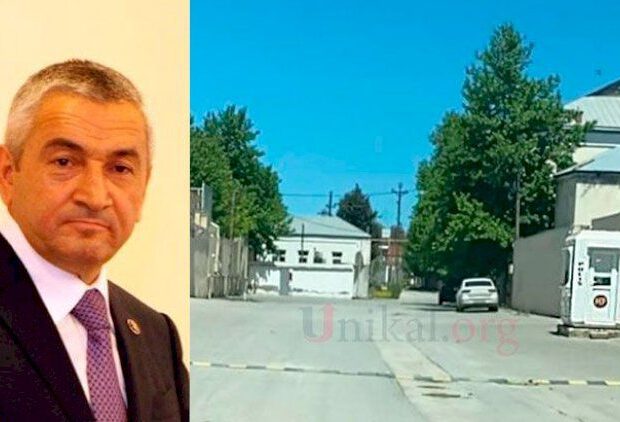 İcra başçısı evinin qarşısında post qurdurdu – FOTOLAR