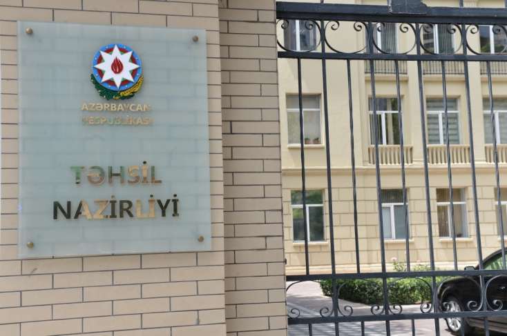 Təhsil Nazirliyi dərslərlə bağlı məlumat yayıb