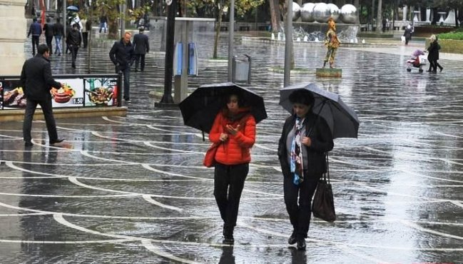 Bu rayonlarda yağış yağacaq, şimşək çaxacaq - HAVA PROQNOZU