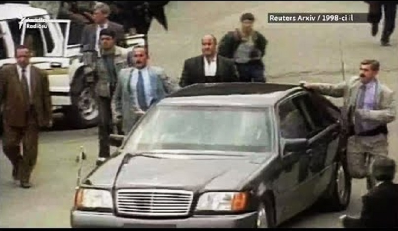 Heydər  Əliyev  necə mühafizə olunurdu? - Arxiv  VİDEOSU