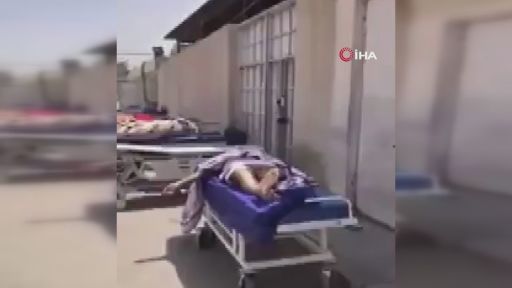 Cəsədlər morqa sığmadı, xəstəxananın qarşısına yığdılar - (+18 FOTOLAR)