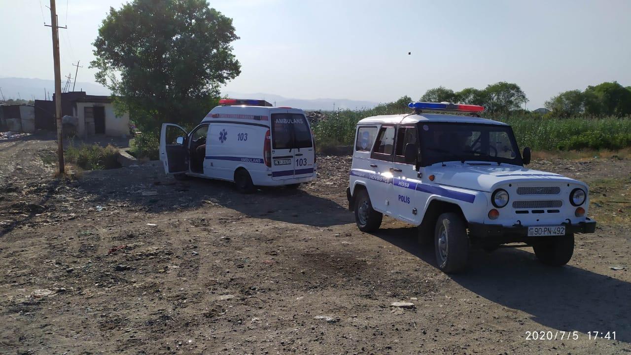 Lənkəranda həyəcanlı anlar: Ərzaiyə polis və təcili yardım gəldi