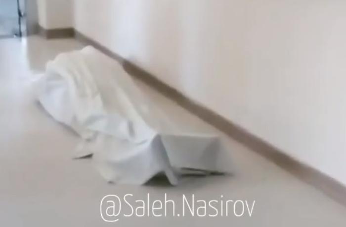 İnsanlar dəhlizdə yıxılıb ölür  — Bakıda tükürpədici görüntü (18+)