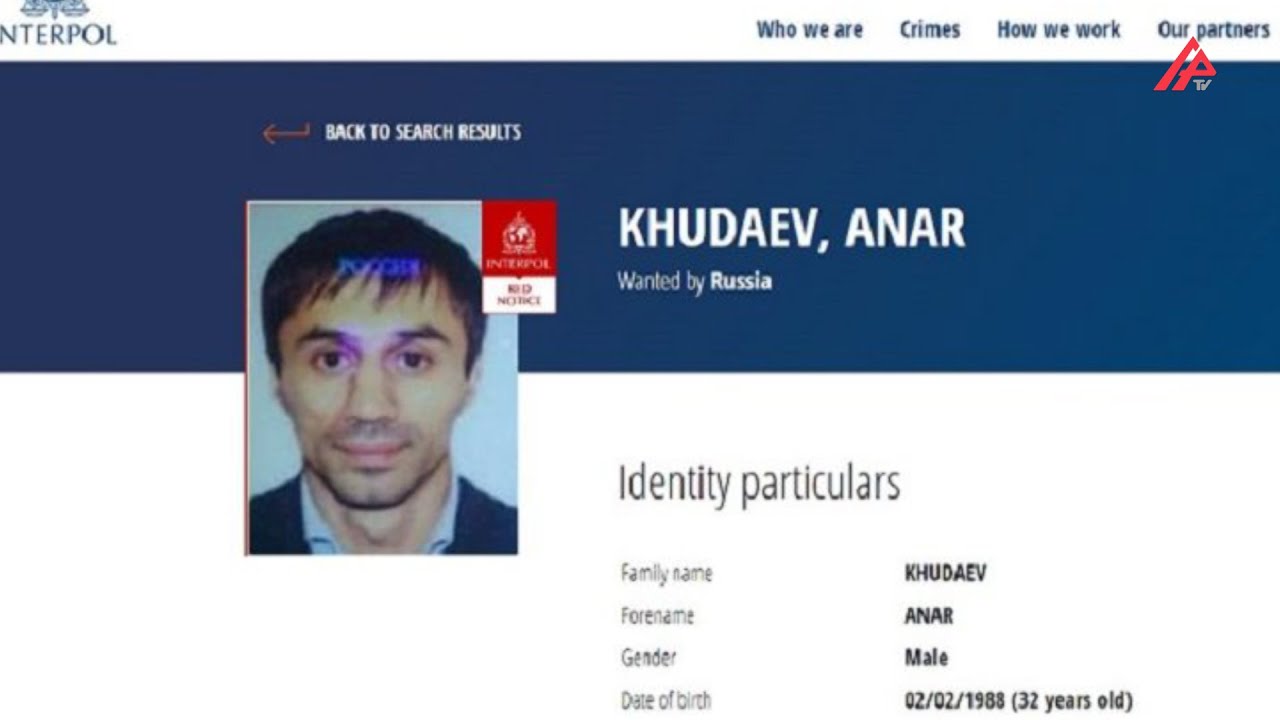 Dünya polisi bu azərbaycanlını axtarır  - FOTOYA DİQQƏT!