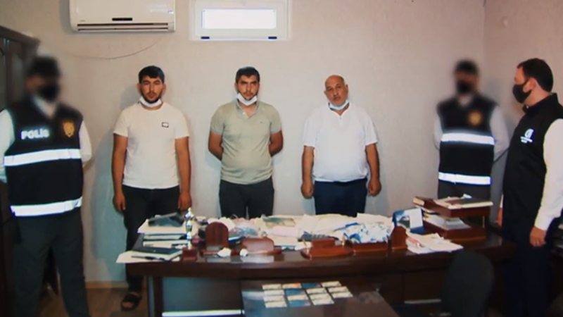 Dövlətin pulunu mənimsəyənlər belə saxlanıldılar - VİDEO