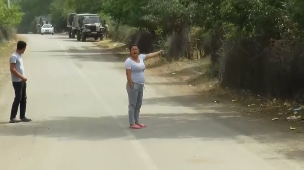 Tovuzun vurulan kəndindən son görüntülər yayıldı