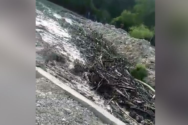 Qubaya sel gəldi - ŞOK GÖRÜNTÜ