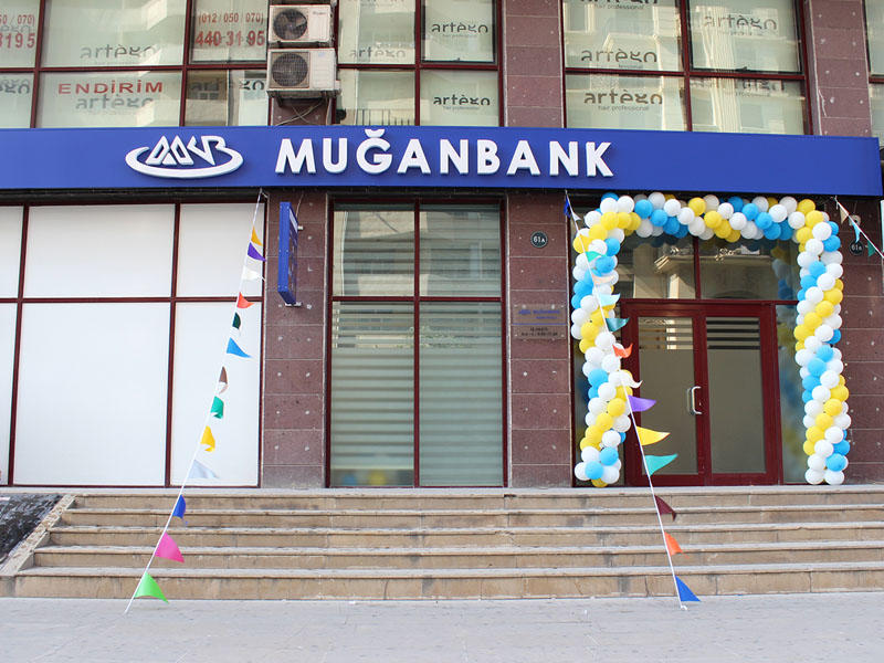 Muğanbankın yeni \\\"Uğur\\\" filialı fəaliyyətə başladı