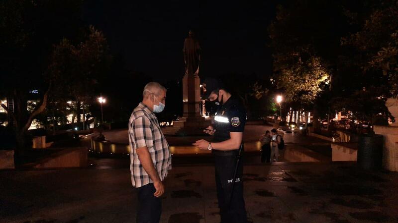 Bakıda göstərişlərə əməl etməyənlər cərimələndi