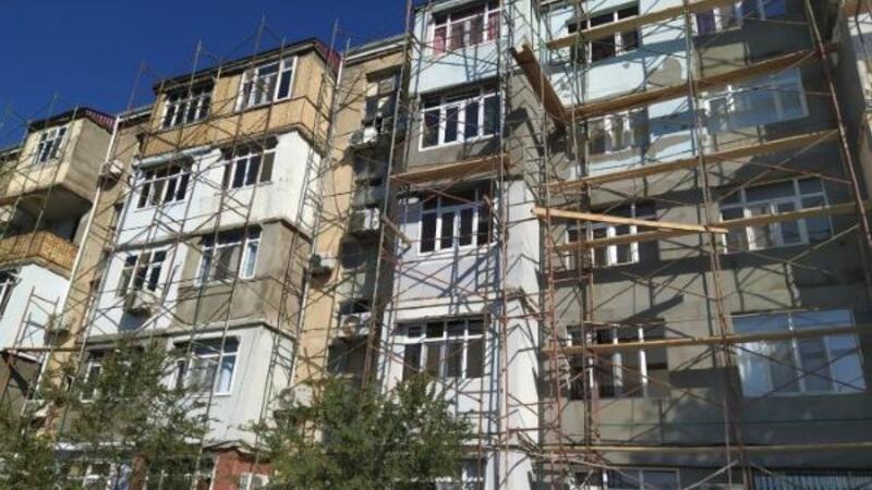 Genaral Həşimovun yaşadığı bina təmir edilir - FOTO