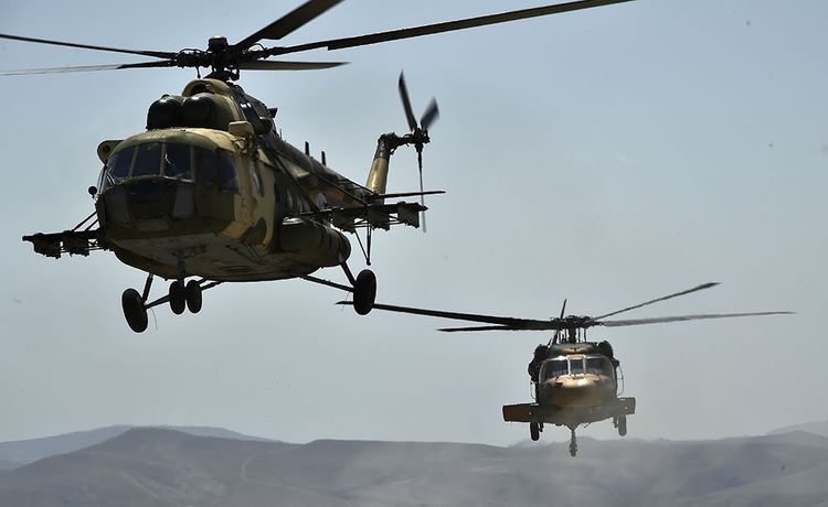 Azərbaycan və Türkiyə helikopterləri havaya qalxdı  — VİDEO