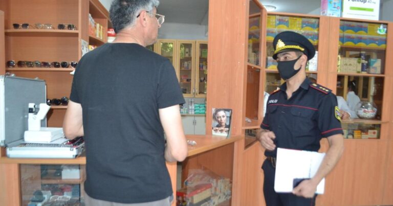 Mingəçevirdə polis reyd keçirdi
