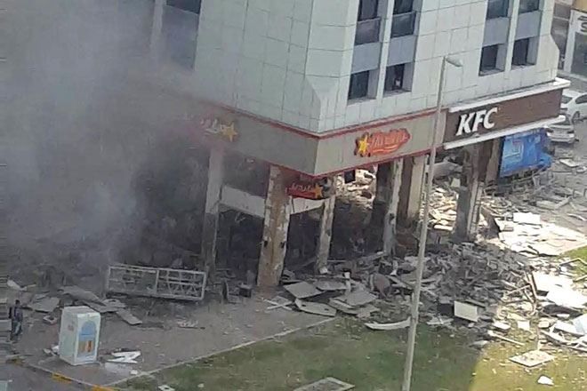 \\\"KFC\\\"də GÜCLÜ PARTLAYIŞ OLUB - BƏƏ-də