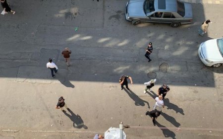 Bakıda qadın özünü 8-ci mərtəbədən atdı — VİDEO