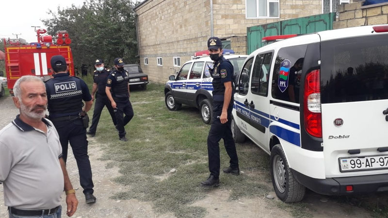 Azərbaycanda kənd yandırıldı: Icra başçısı ərazidədir