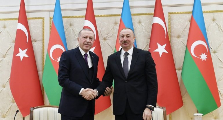 Rəcəb Tayyib Ərdoğan Prezident İlham Əliyevə zəng edib