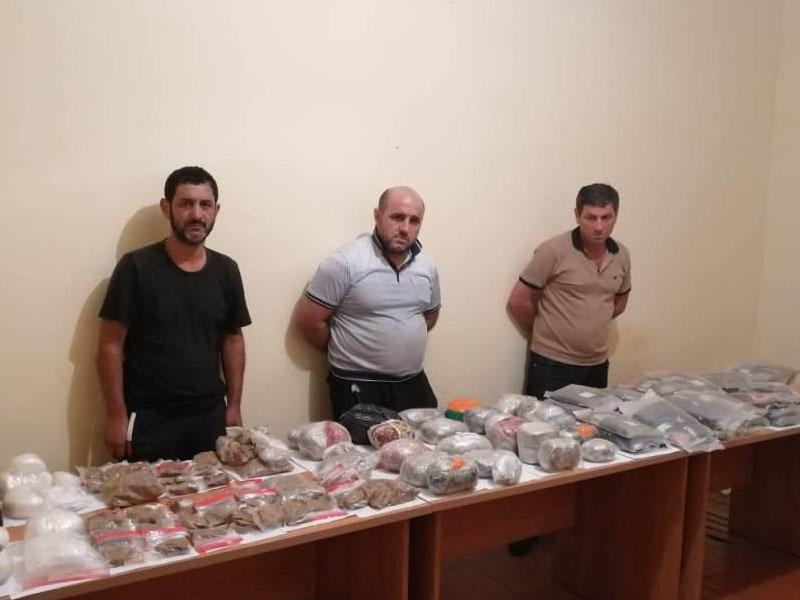 İrandan Azərbaycana narkotik keçirən dəstə saxlanıldı - FOTO