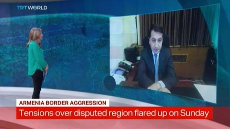 Hikmət Hacıyev “TRT World” kanalında erməni təcavüzündən danışdı - VİDEO